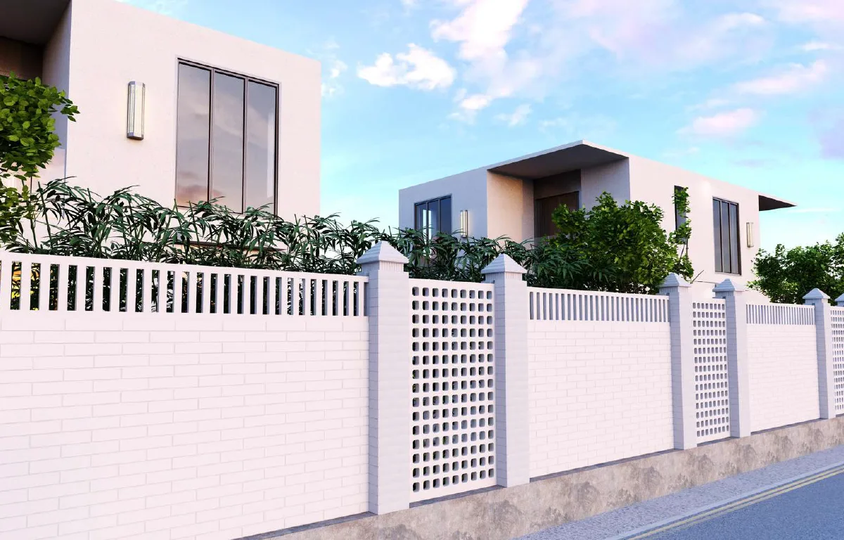 Compound Walls - Magic Hole, Heritage Brick Wall