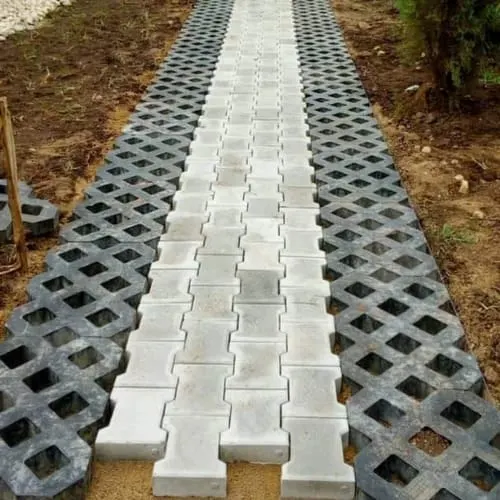 Interlock Paving - Grass Paver